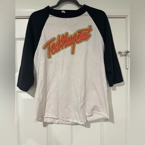2013 Ted Nugent black and white raglan T-Shirt size M
